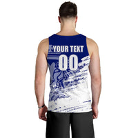 ( Custom Personalised) Finland Suomi Leijonat Hockey Men's Tank Top - LT2