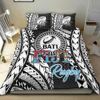 Custom Personalised Fiji Rugby Bati Tapa Pattern Bedding Set - LT2 - Wonder Print Shop