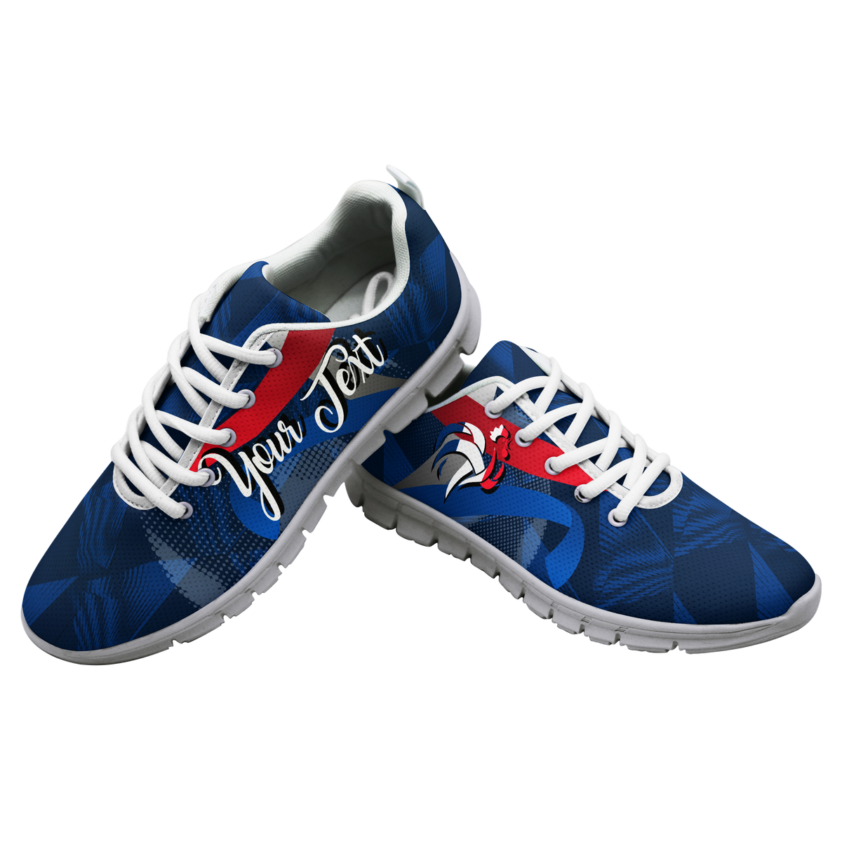 (Custom Personalised) France Football World Cup 2022 Sneaker - LT2 - Wonder Print Shop