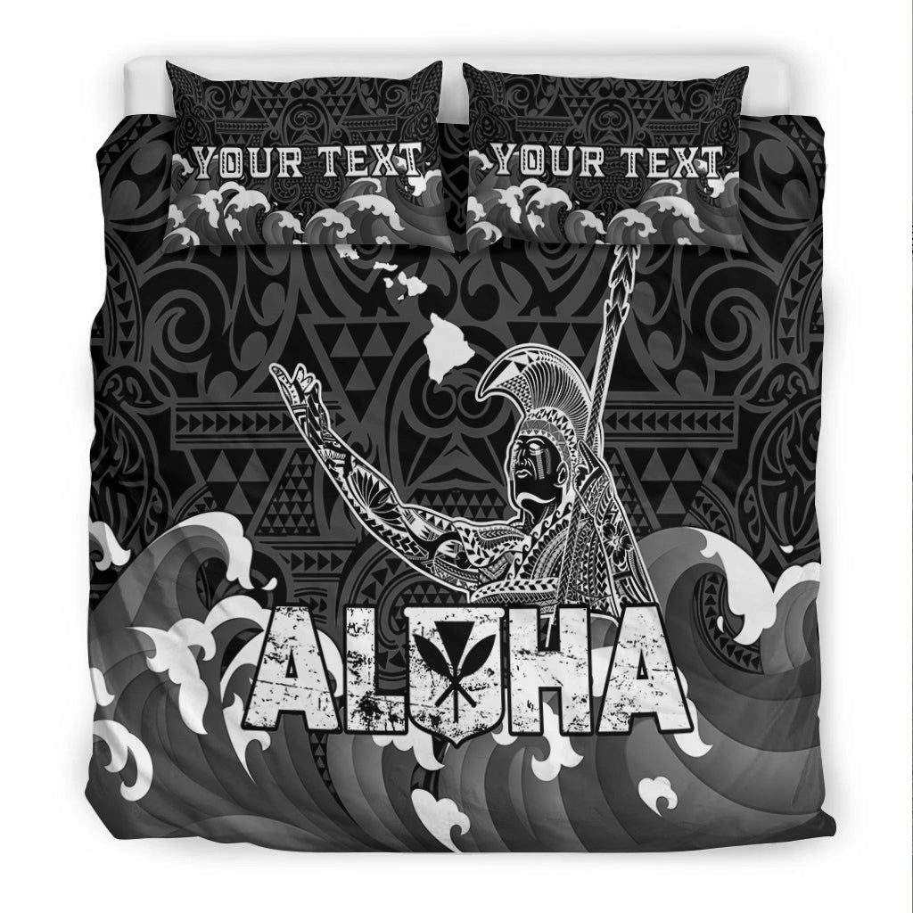 Custom Personalised Hawaii King Kamehameha Aloha Hawai'i Nei Bedding Set LT2 - Wonder Print Shop