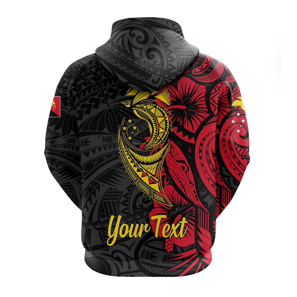Custom Personalised Papua New Guinea 47th Independence Day Bird Of Paradise Hoodie LT2 - Wonder Print Shop