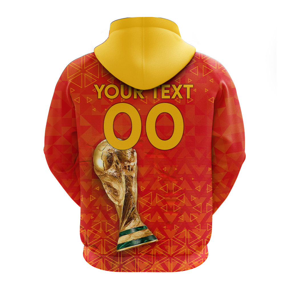 Custom Spain Football 2022 Hoodie LT2 - Wonder Print Shop