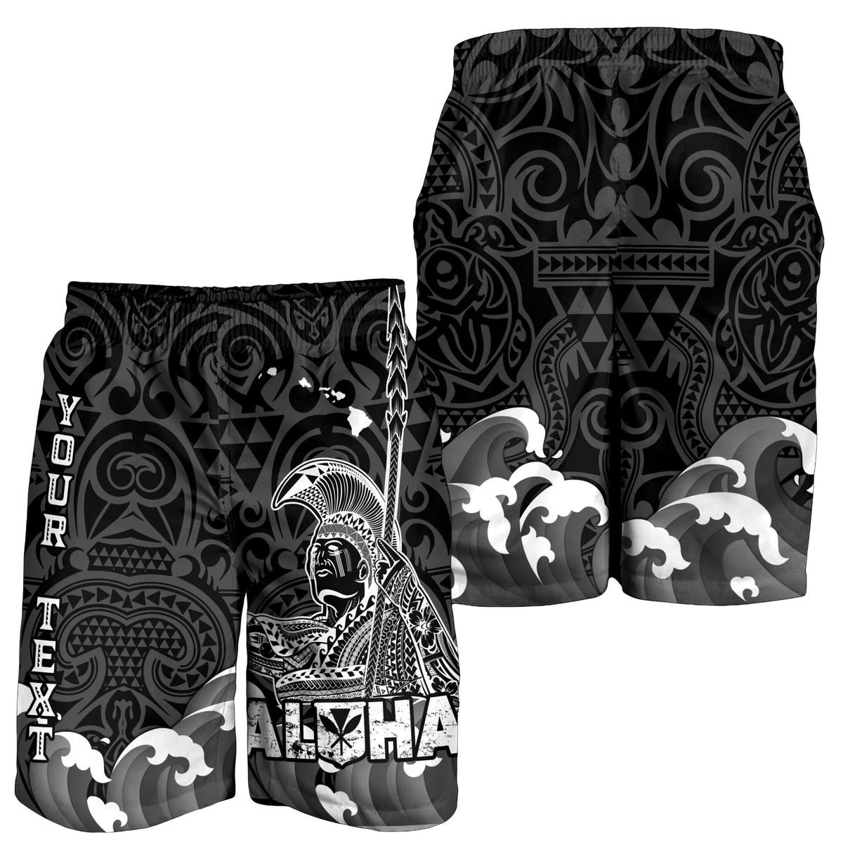 custom-personalised-hawaii-king-kamehameha-aloha-hawaii-nei-men-short