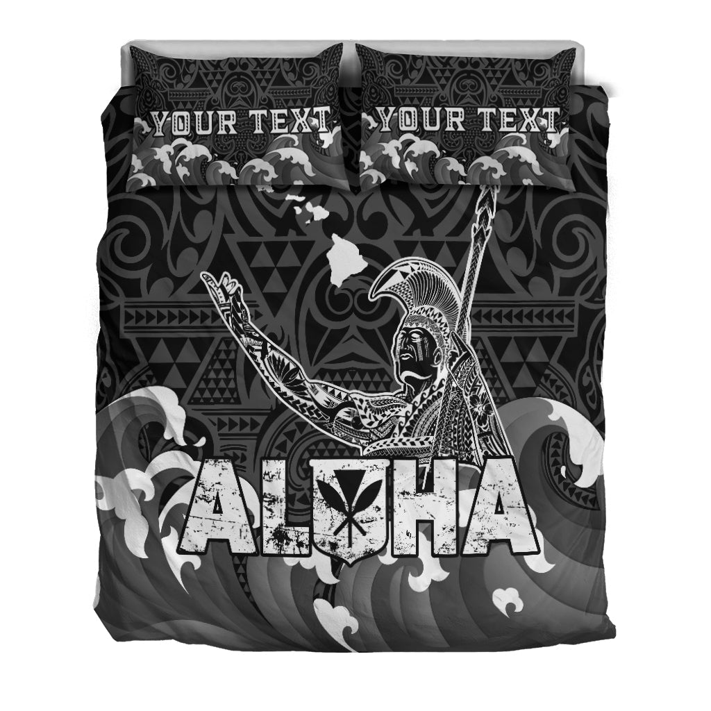 Custom Personalised Hawaii King Kamehameha Aloha Hawai'i Nei Bedding Set LT2 - Wonder Print Shop