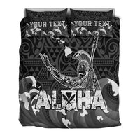 Custom Personalised Hawaii King Kamehameha Aloha Hawai'i Nei Bedding Set LT2 - Wonder Print Shop