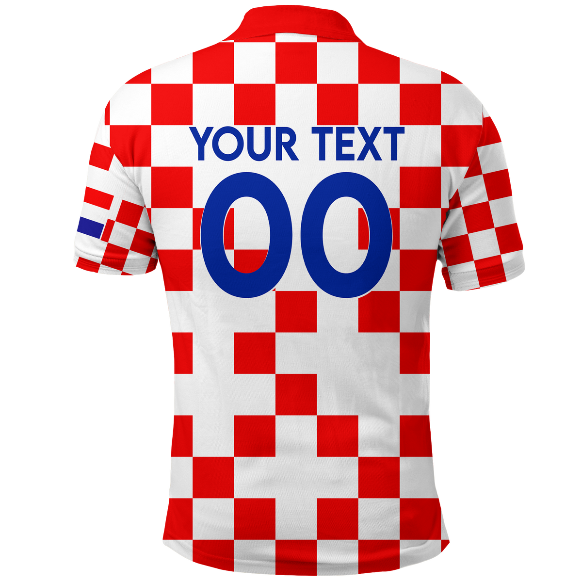 Custom Croatia Polo Shirt Football 2022 LT2 - Wonder Print Shop