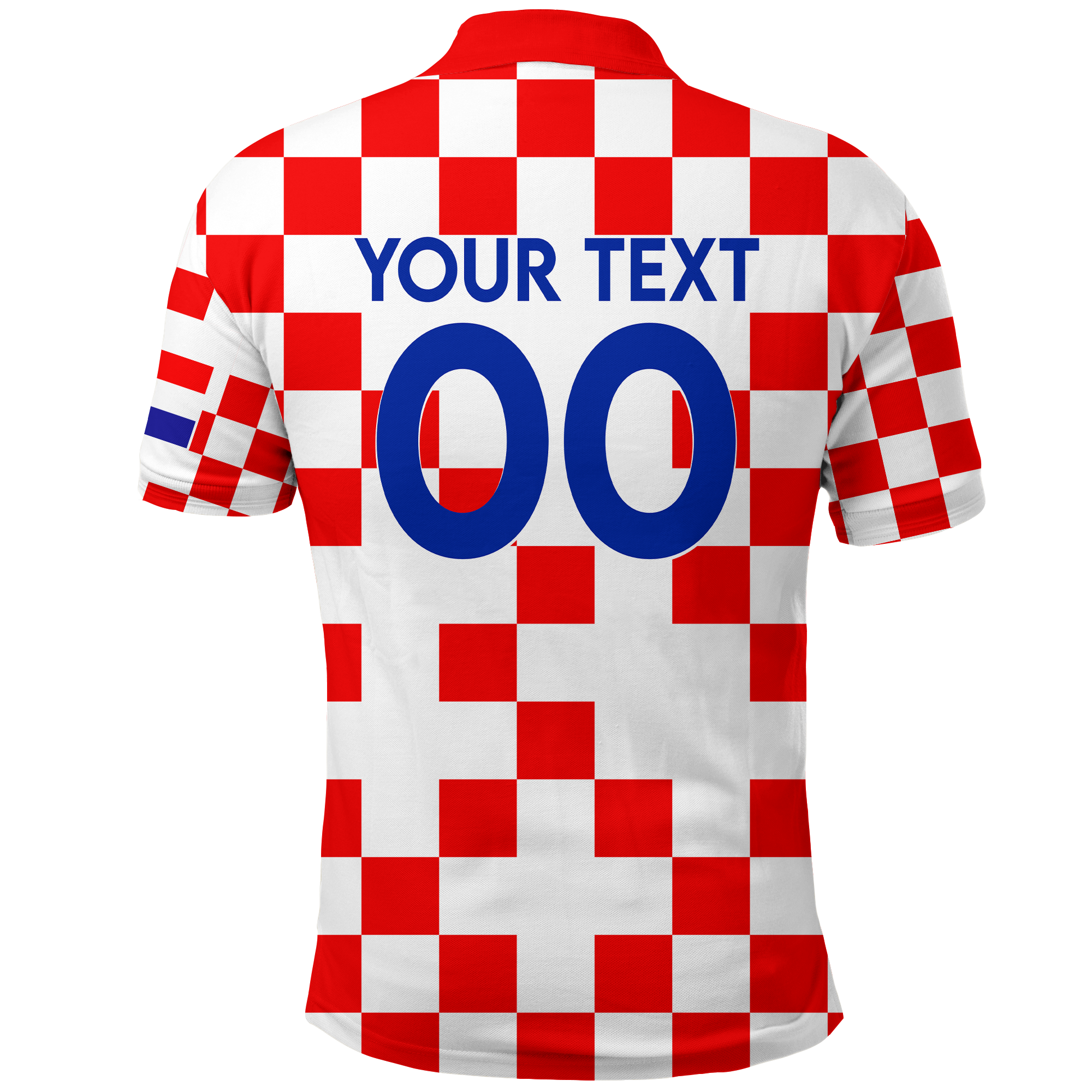 Custom Croatia Polo Shirt Football 2022 LT2 - Wonder Print Shop