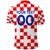 Custom Croatia Polo Shirt Football 2022 LT2 - Wonder Print Shop