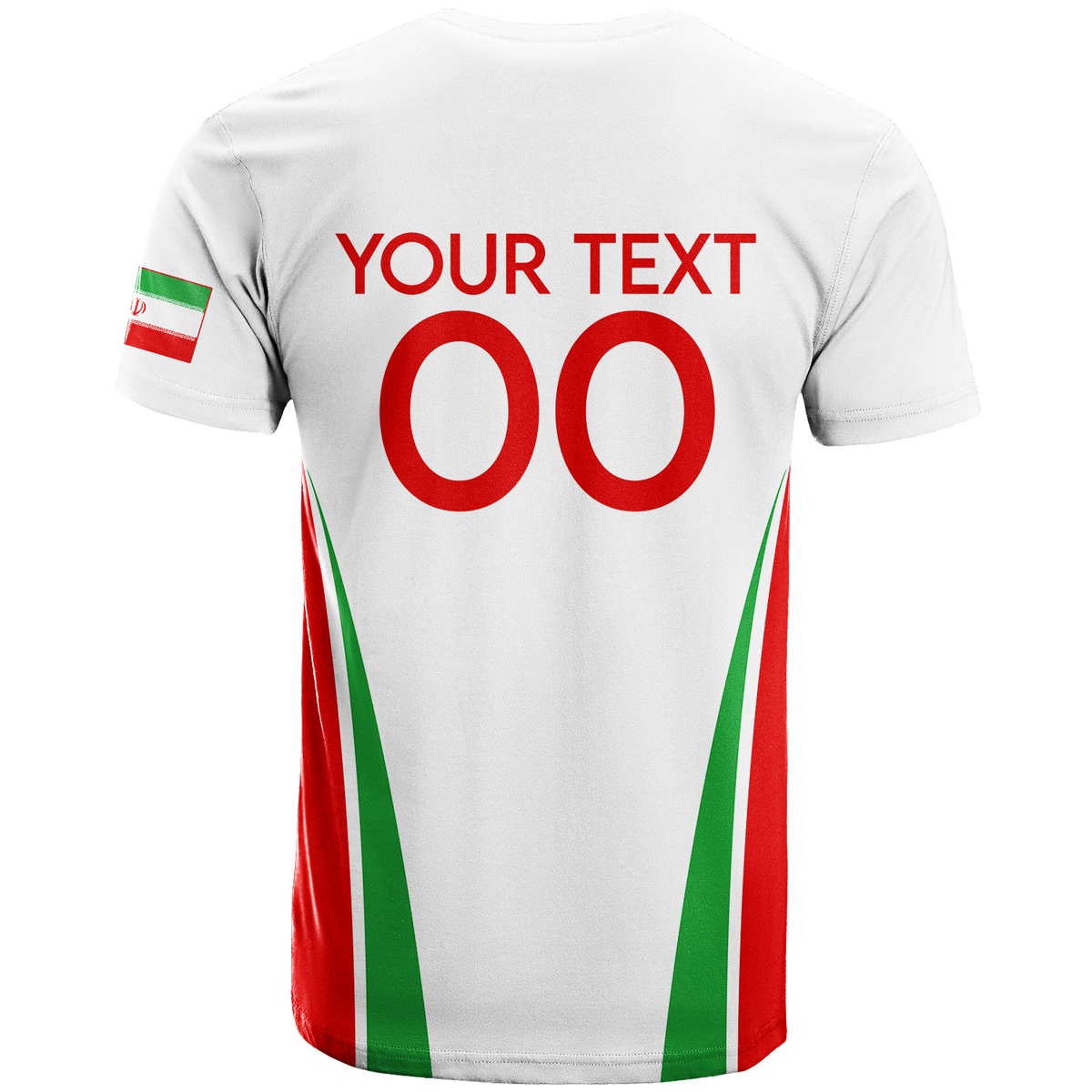 Custom Iran T Shirt Football 2022 LT2 - Wonder Print Shop