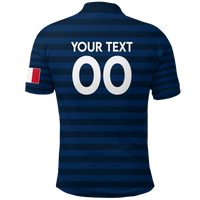 Custom France Polo Shirt Football Team 2022 LT2 - Wonder Print Shop
