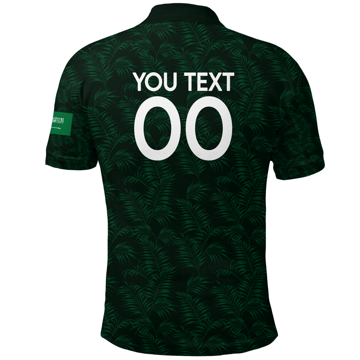 Custom Saudi Arabia Polo Shirt Football 2022 LT2 - Wonder Print Shop