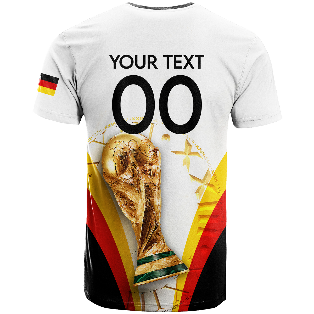 Custom Germany T Shirt Football 2022 LT2 - Wonder Print Shop
