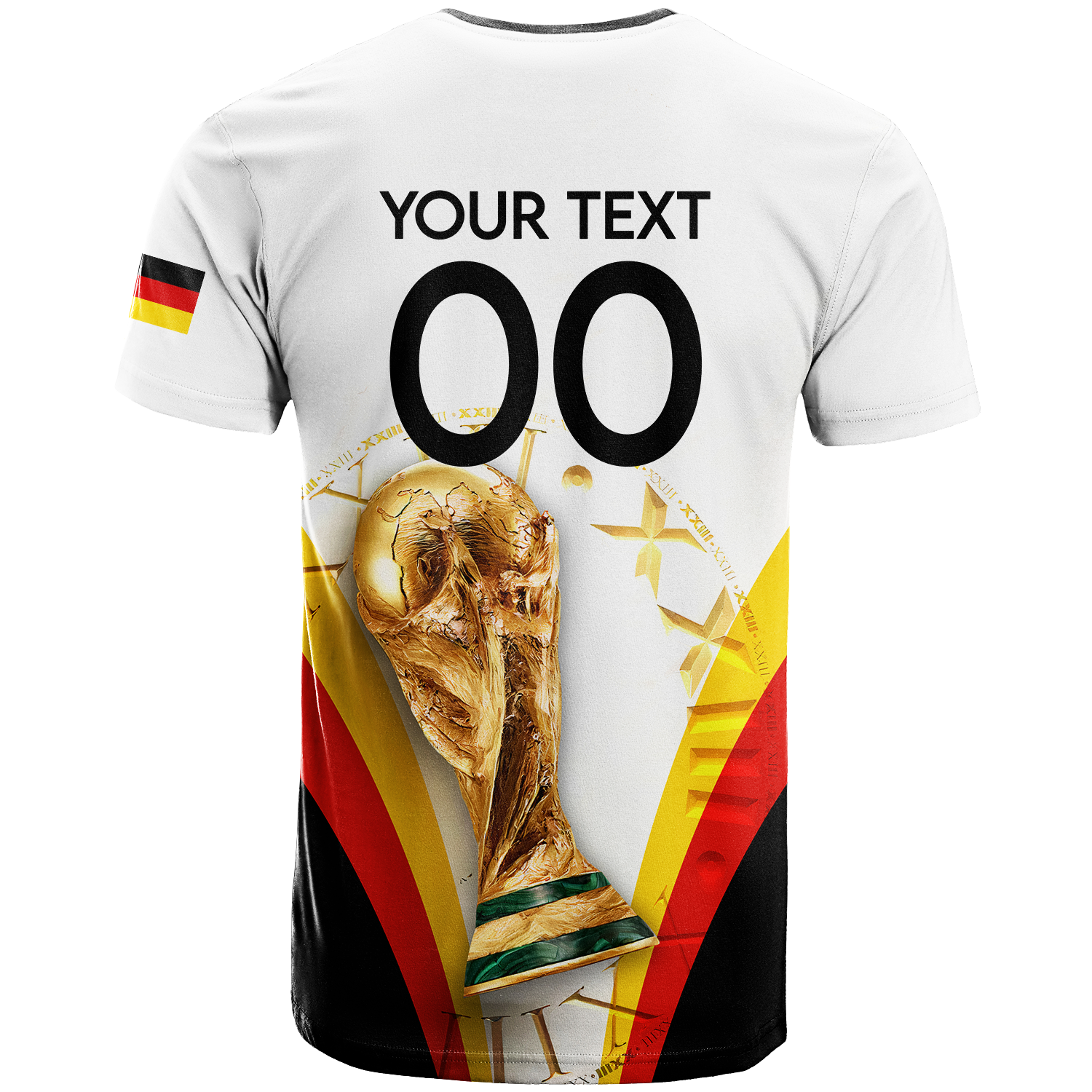 Custom Germany T Shirt Football 2022 LT2 - Wonder Print Shop