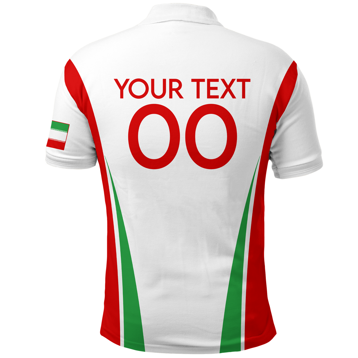 Custom Iran Polo Shirt Football 2022 LT2 - Wonder Print Shop