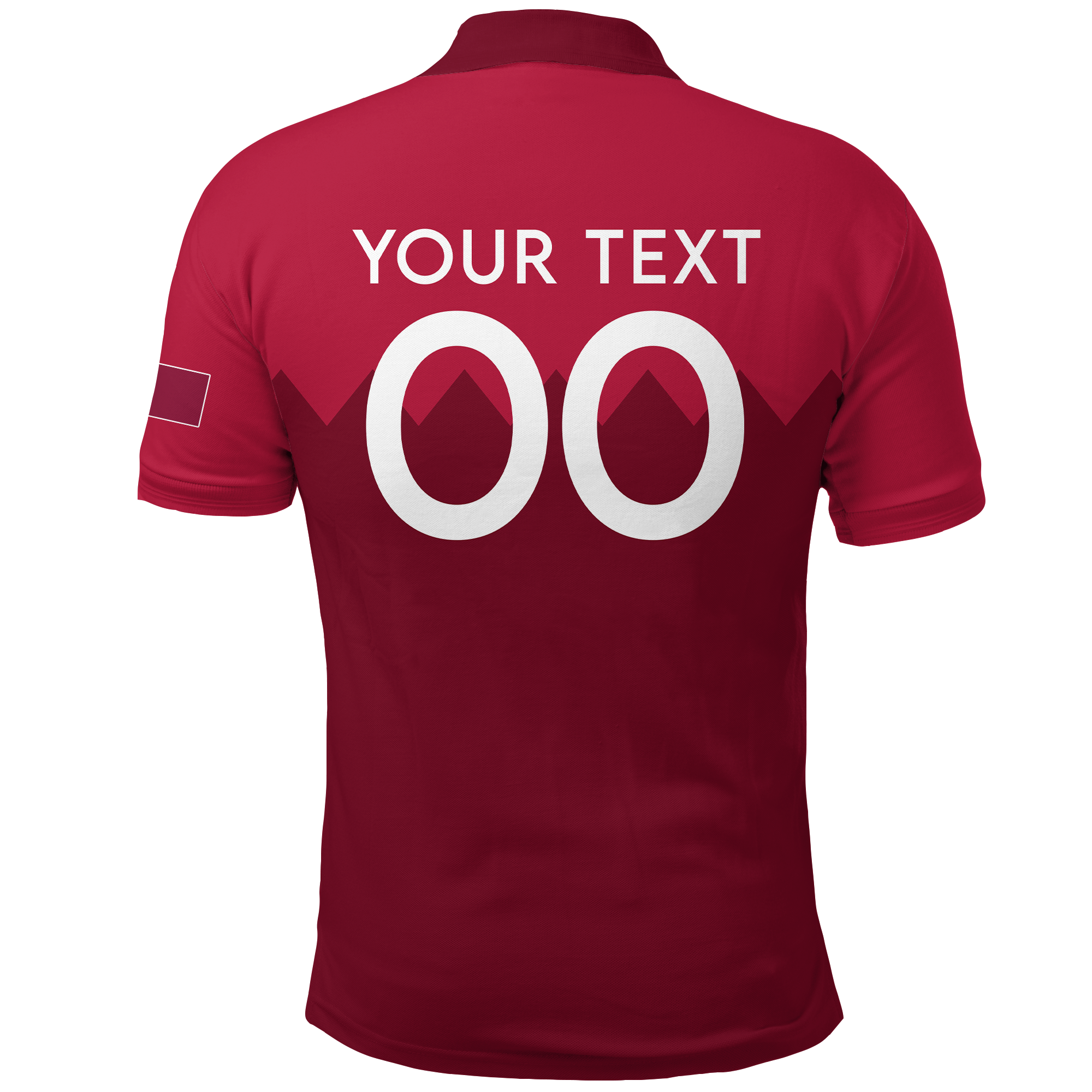 Custom Qatar Polo Shirt Football 2022 LT2 - Wonder Print Shop