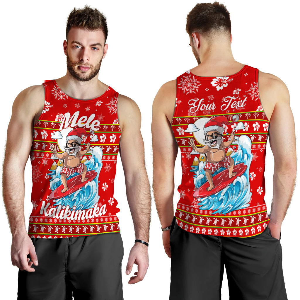 custom-personalised-hawaii-christmas-santas-surf-mele-kalikimaka-men-tank-top