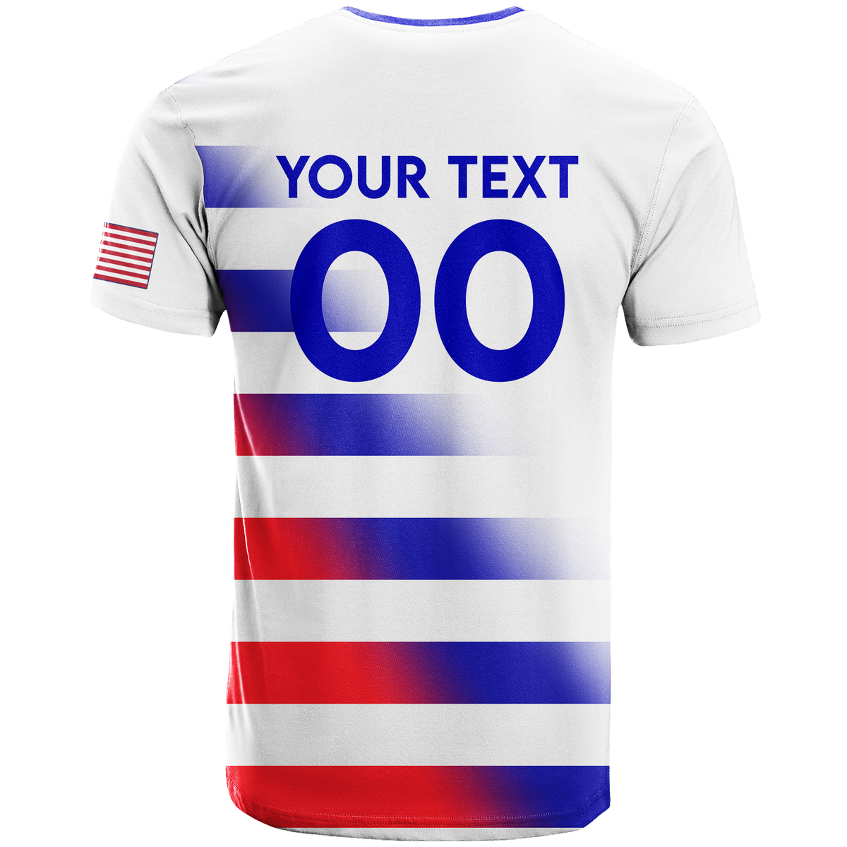 Custom USA T Shirt Football 2022 LT2 - Wonder Print Shop