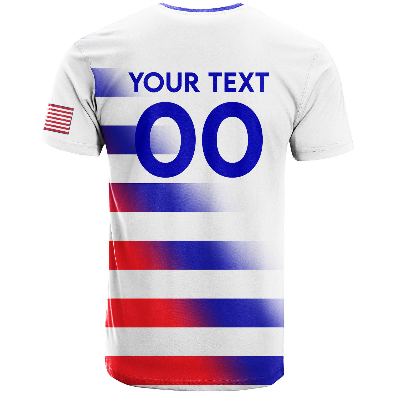 Custom USA T Shirt Football 2022 LT2 - Wonder Print Shop