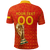 Custom Spain Polo Shirt Football 2022 LT2 - Wonder Print Shop