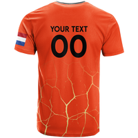 Custom Netherlands T Shirt Football 2022 LT2 - Wonder Print Shop