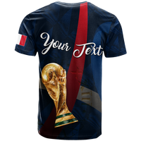 Custom France T Shirt Football 2022 LT2 - Wonder Print Shop