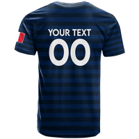 Custom France Football Team World Cup 2022 T Shirt LT2 - Wonder Print Shop
