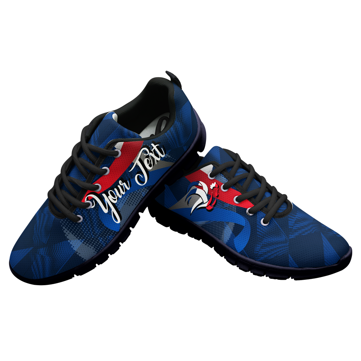 (Custom Personalised) France Football World Cup 2022 Sneaker - LT2 - Wonder Print Shop