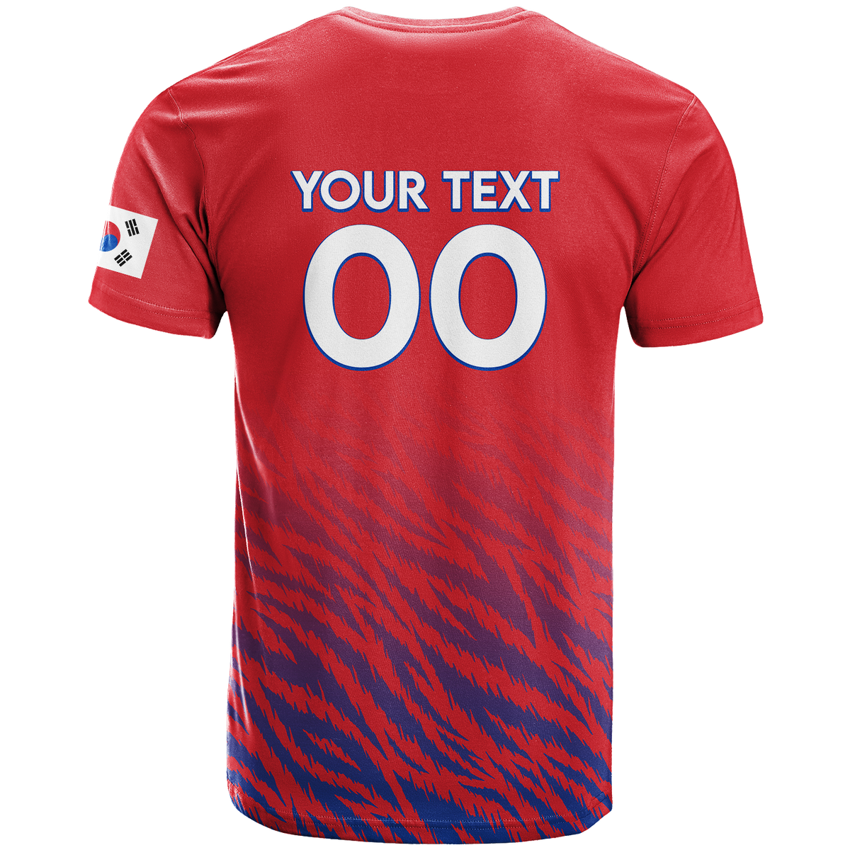 Custom Korea T Shirt Football 2022 LT2 - Wonder Print Shop