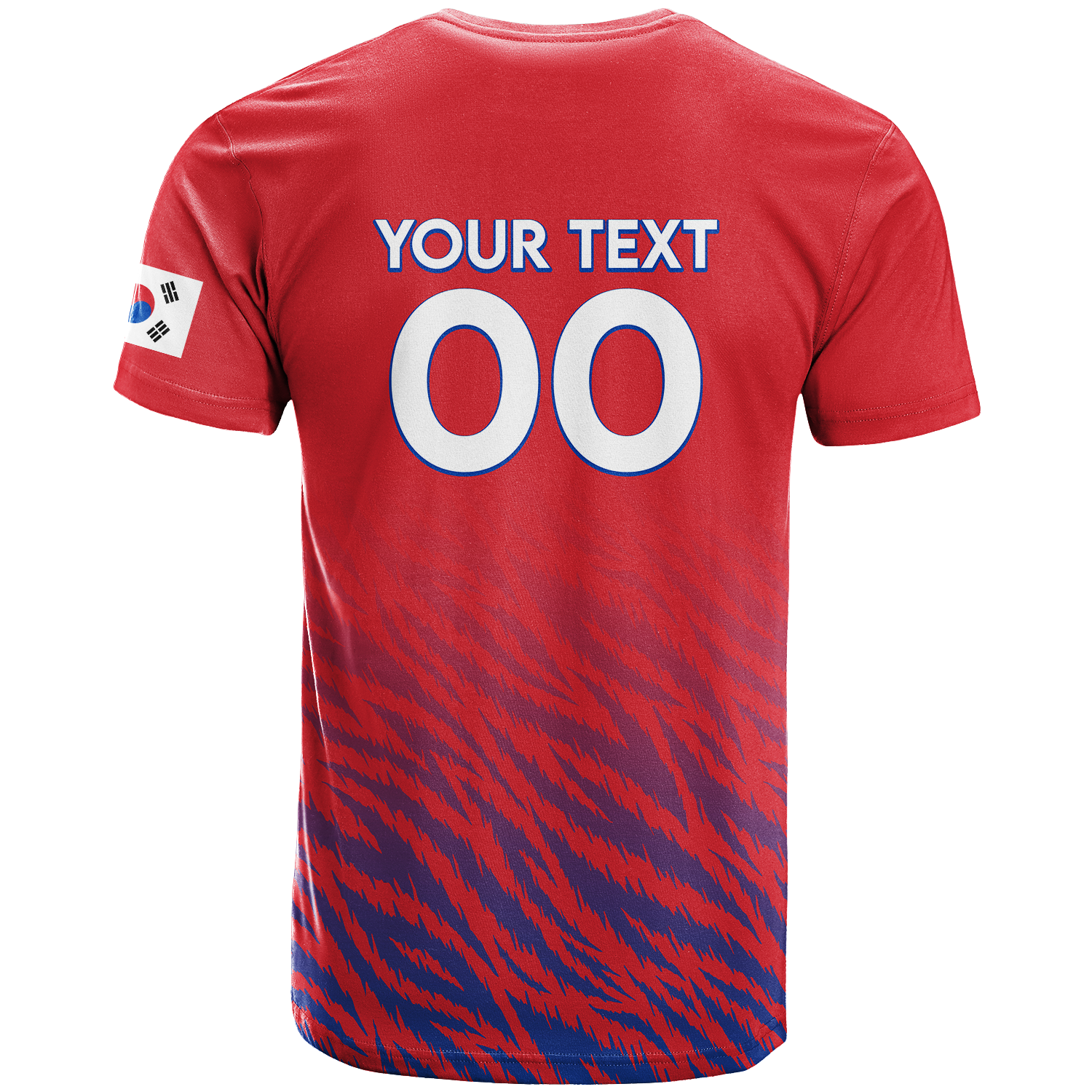 Custom Korea T Shirt Football 2022 LT2 - Wonder Print Shop