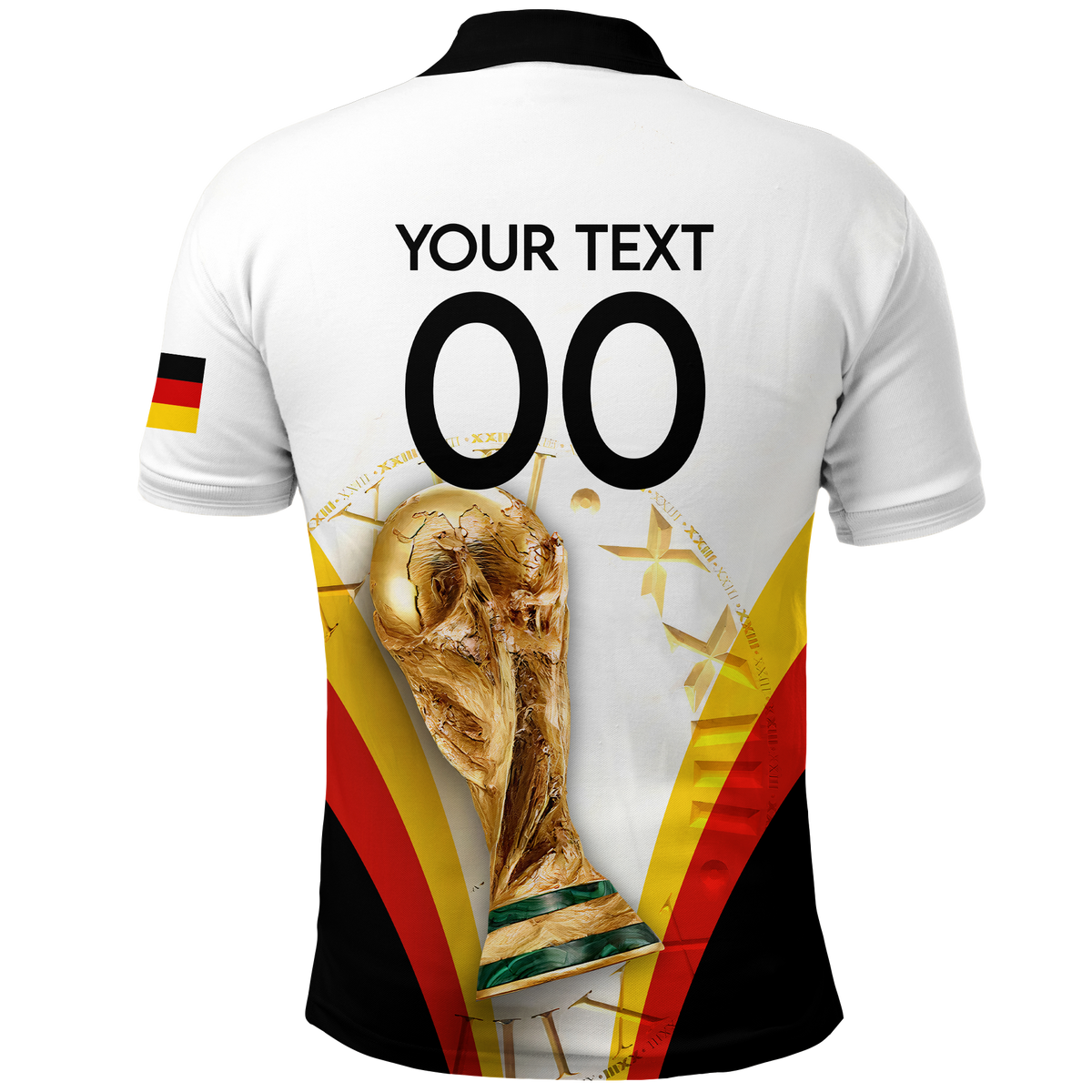 Custom Germany Polo Shirt Football 2022 LT2 - Wonder Print Shop