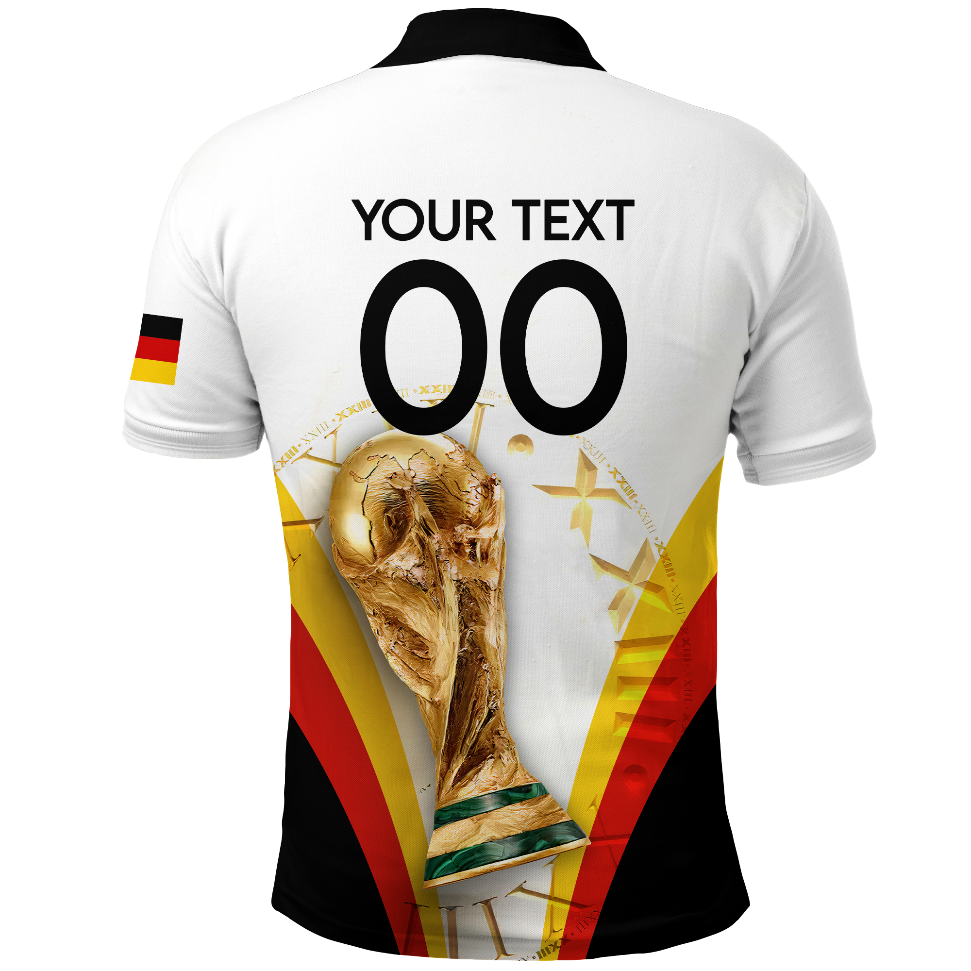 Custom Germany Polo Shirt Football 2022 LT2 - Wonder Print Shop