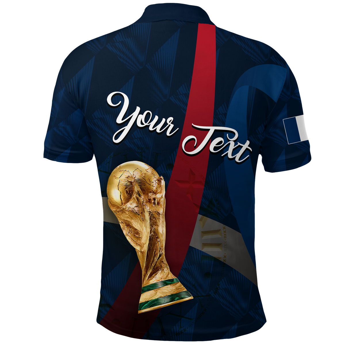 Custom France Polo Shirt Football 2022 LT2 - Wonder Print Shop