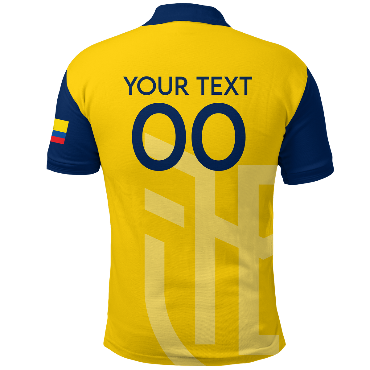 Custom Ecuado Polo Shirt Football 2022 LT2 - Wonder Print Shop