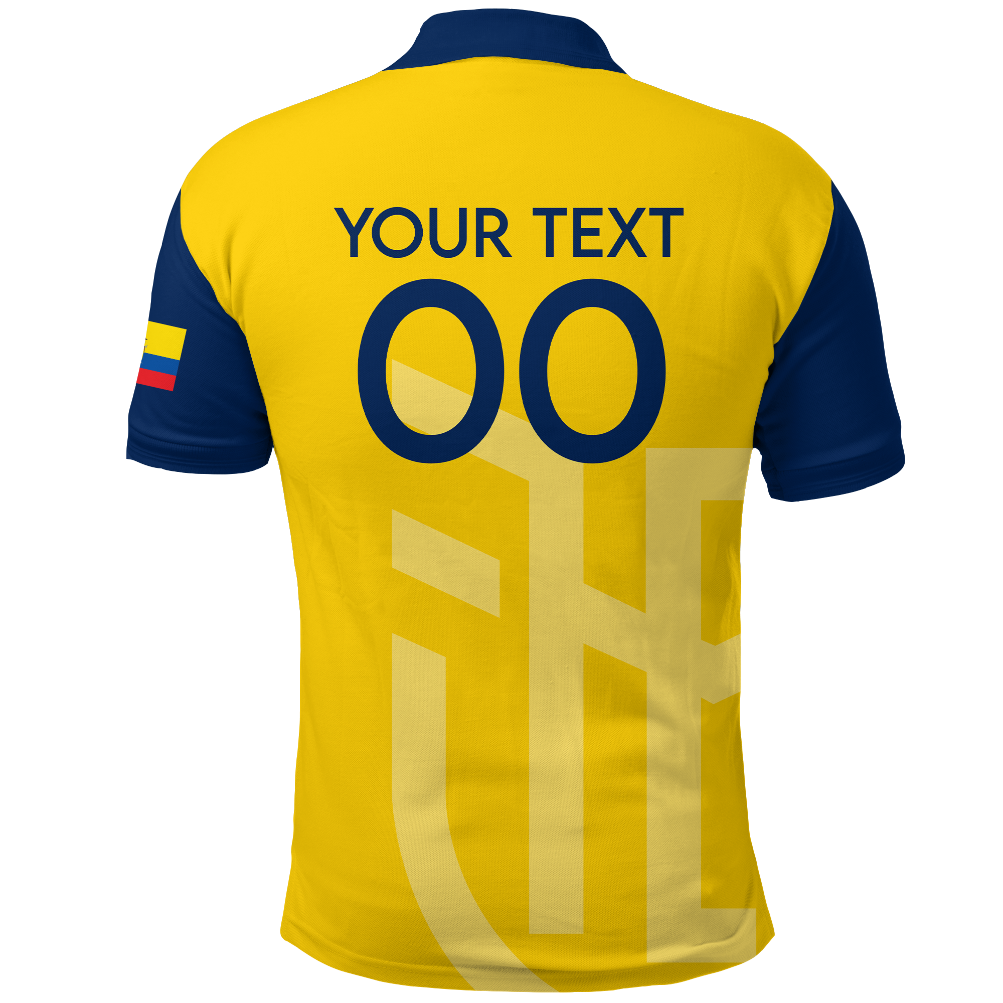 Custom Ecuado Polo Shirt Football 2022 LT2 - Wonder Print Shop