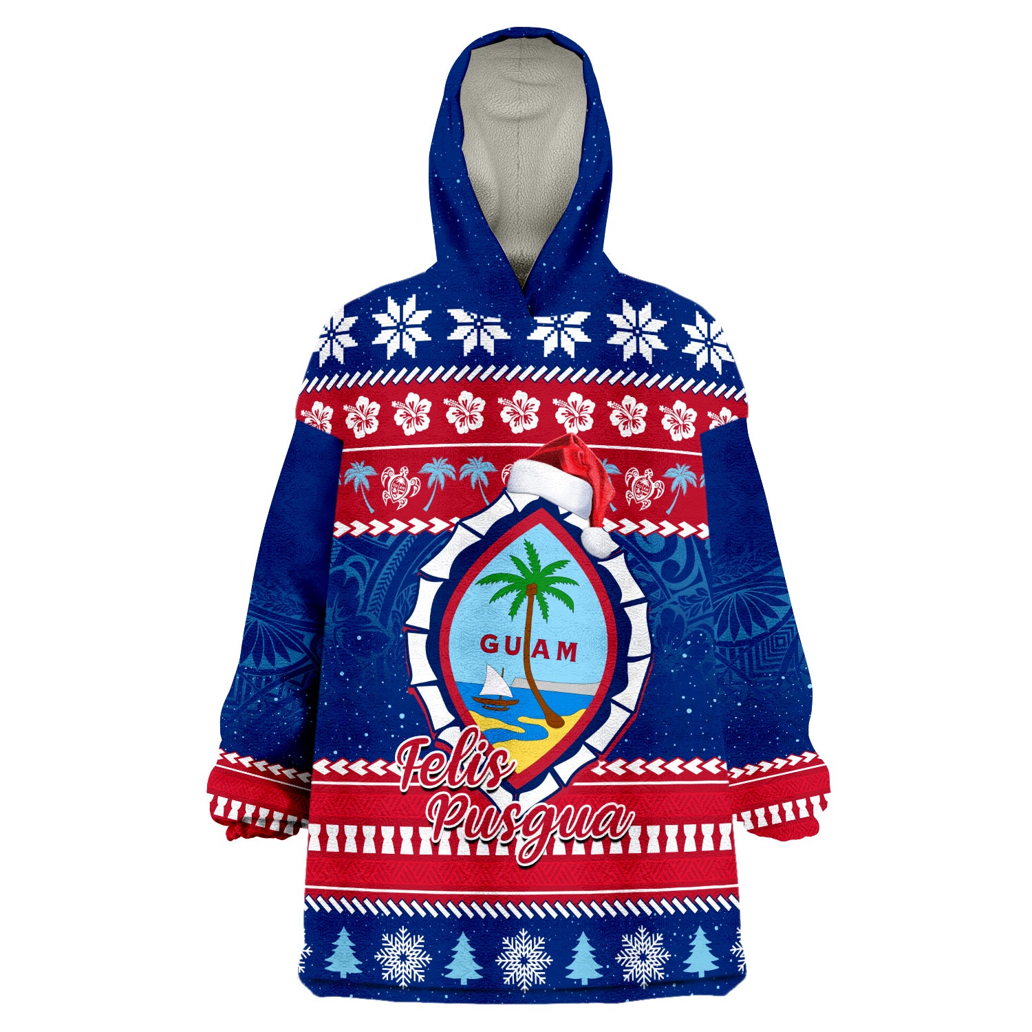 custom-personalised-guam-christmas-guaman-seal-polynesian-felis-pusgua-ver05-wearable-blanket-hoodie