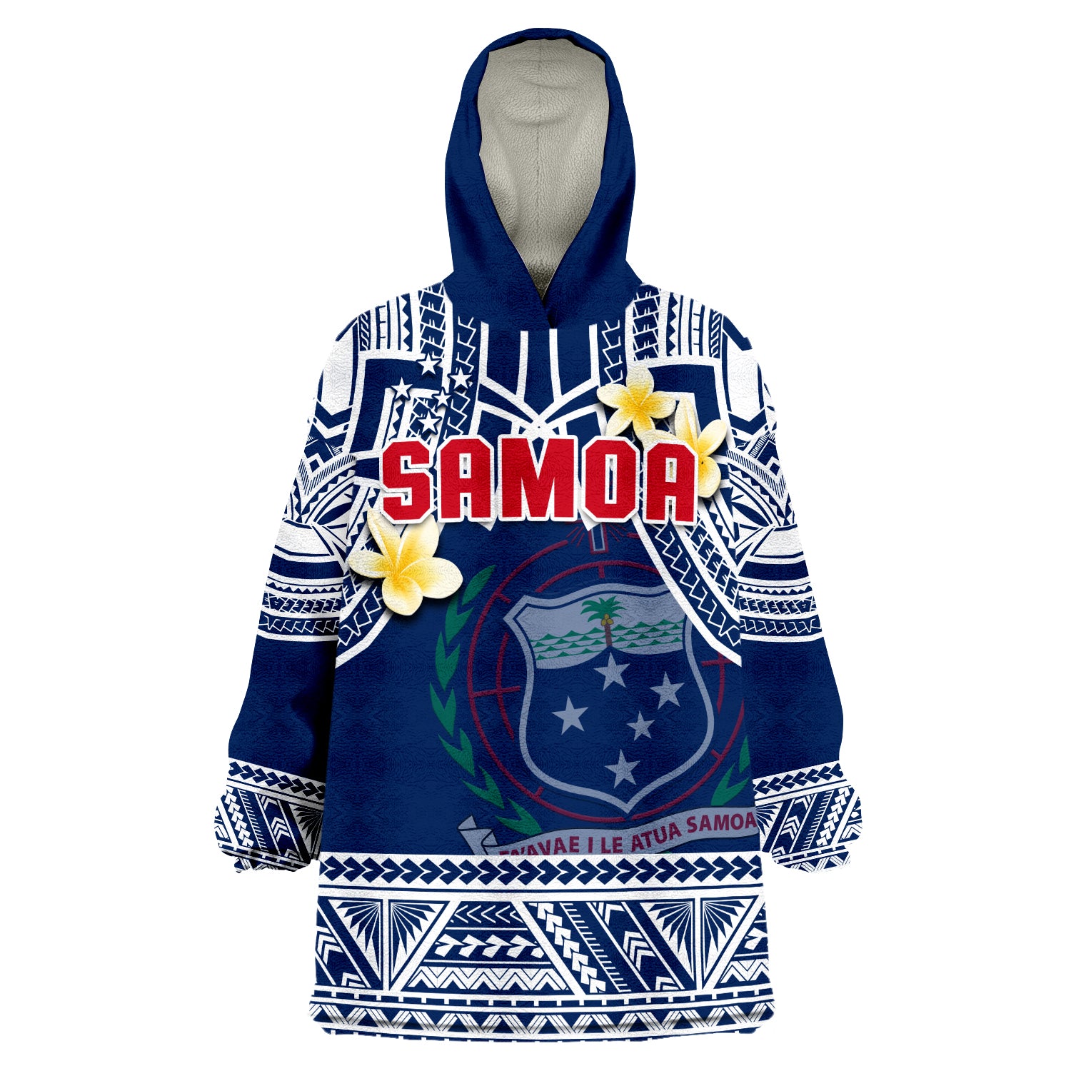 custom-personalised-samoa-samoan-plumeria-flowers-mix-polynesian-pattern-wearable-blanket-hoodie