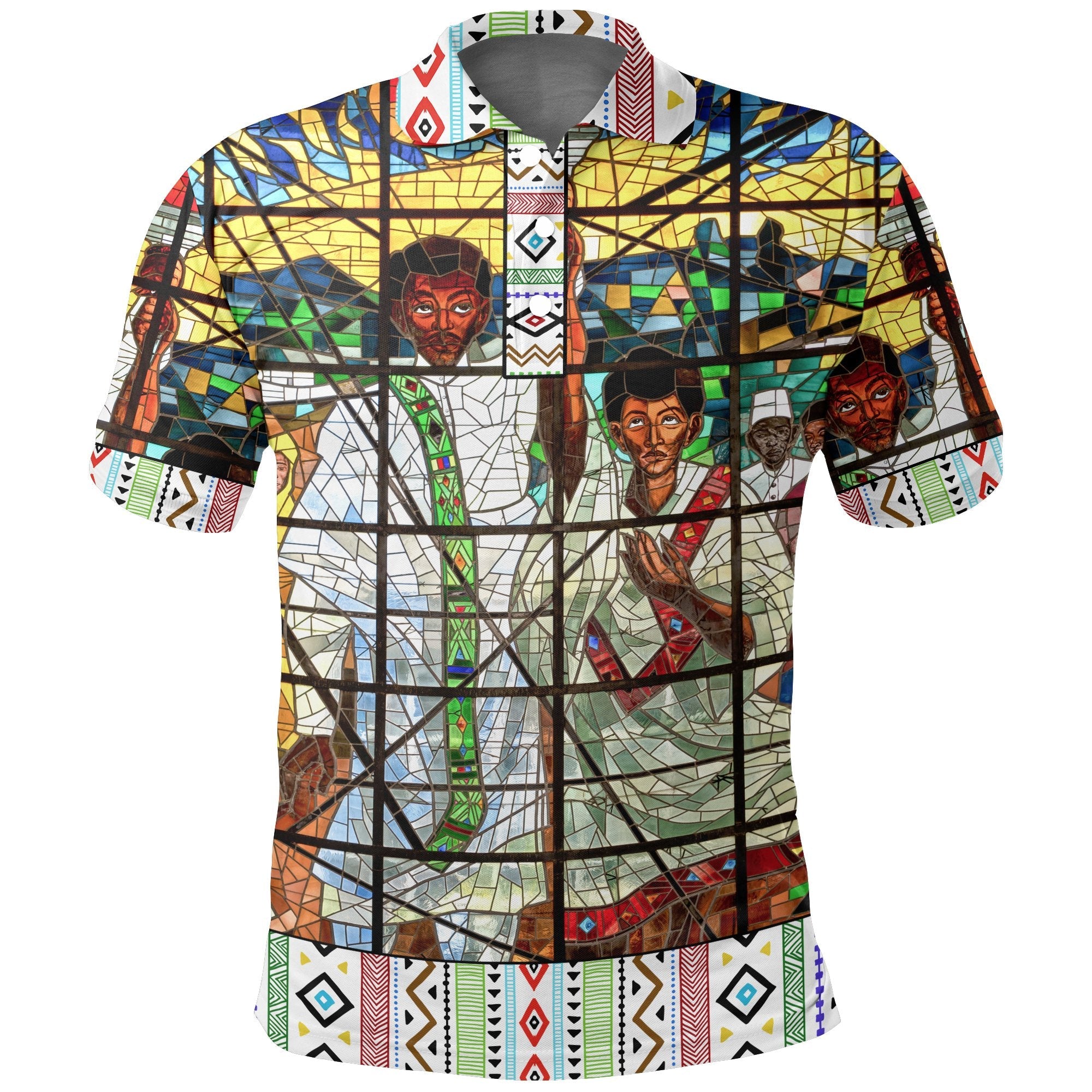 custom-ethiopia-polo-shirt-kids-ethiopian-orthodox-flag