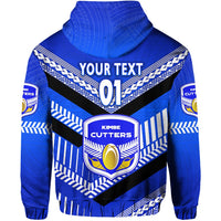 Custom Papua New Guinea Kimbe Cutters Hoodie Rugby Blue, Custom Text And Number LT8 - Wonder Print Shop