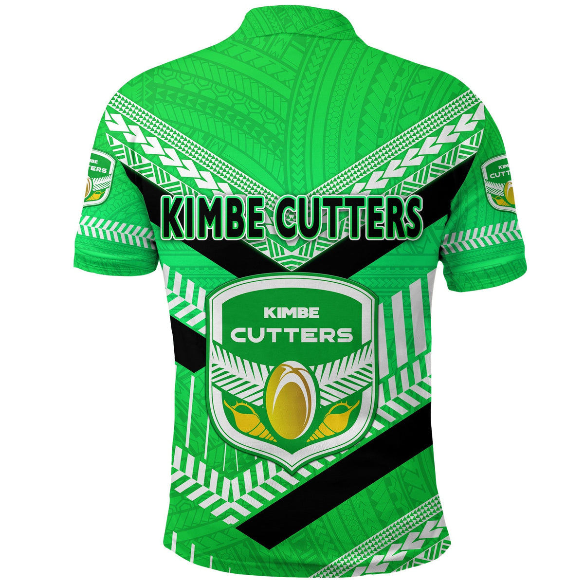 Papua New Guinea Kimbe Cutters Polo Shirt Rugby Green LT8 - Wonder Print Shop