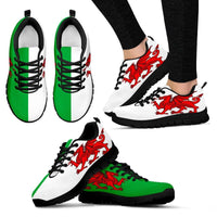 Cymru Wales (Welsh) Dragon Unisex Sneakers (Shoes) - Wonder Print Shop