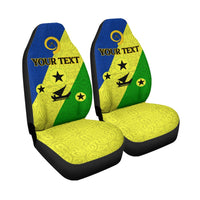 (Custom Personalised) Vanuatu Malampa Province - Car Seat Covers - Flag Style LT12 - Wonder Print Shop
