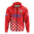 Custom Croatia Hoodie Football 2022 Champions Pride Red LT12