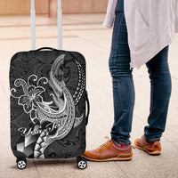 Custom Personalised Polynesian Shark Tattoo Hawaii Tribal Luggage Covers LT12 - Wonder Print Shop