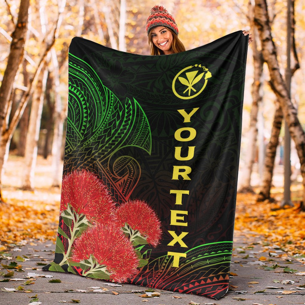custom-personalised-hawaii-polynesian-blanket-ohia-lehua