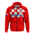 Custom Croatia Hoodie Football 2022 Checkerboard LT12 - Wonder Print Shop