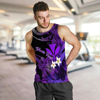 custom-personalised-hawaii-turtle-with-plumeria-leaf-purple-men-tank-top