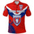 Custom Papua New Guinea Central Dabaries Polo Shirt Rugby Red, Custom Text And Number LT8 - Wonder Print Shop