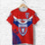Custom Papua New Guinea Central Dabaries T Shirt Rugby Red, Custom Text And Number LT8 - Wonder Print Shop