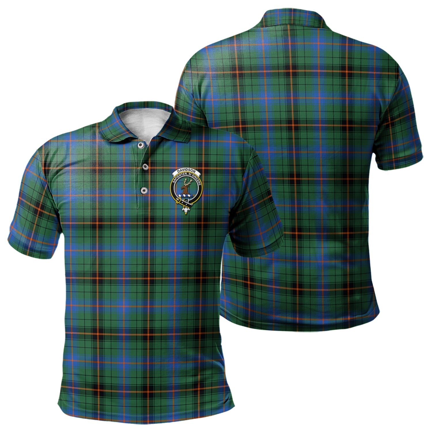 scottish-davidson-ancient-clan-crest-tartan-polo-shirt