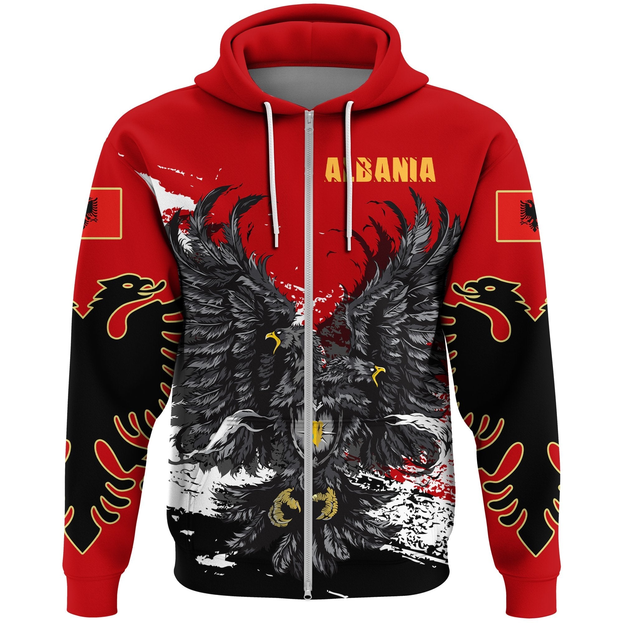 albania-special-golden-eagle-albanian-zip-hoodie